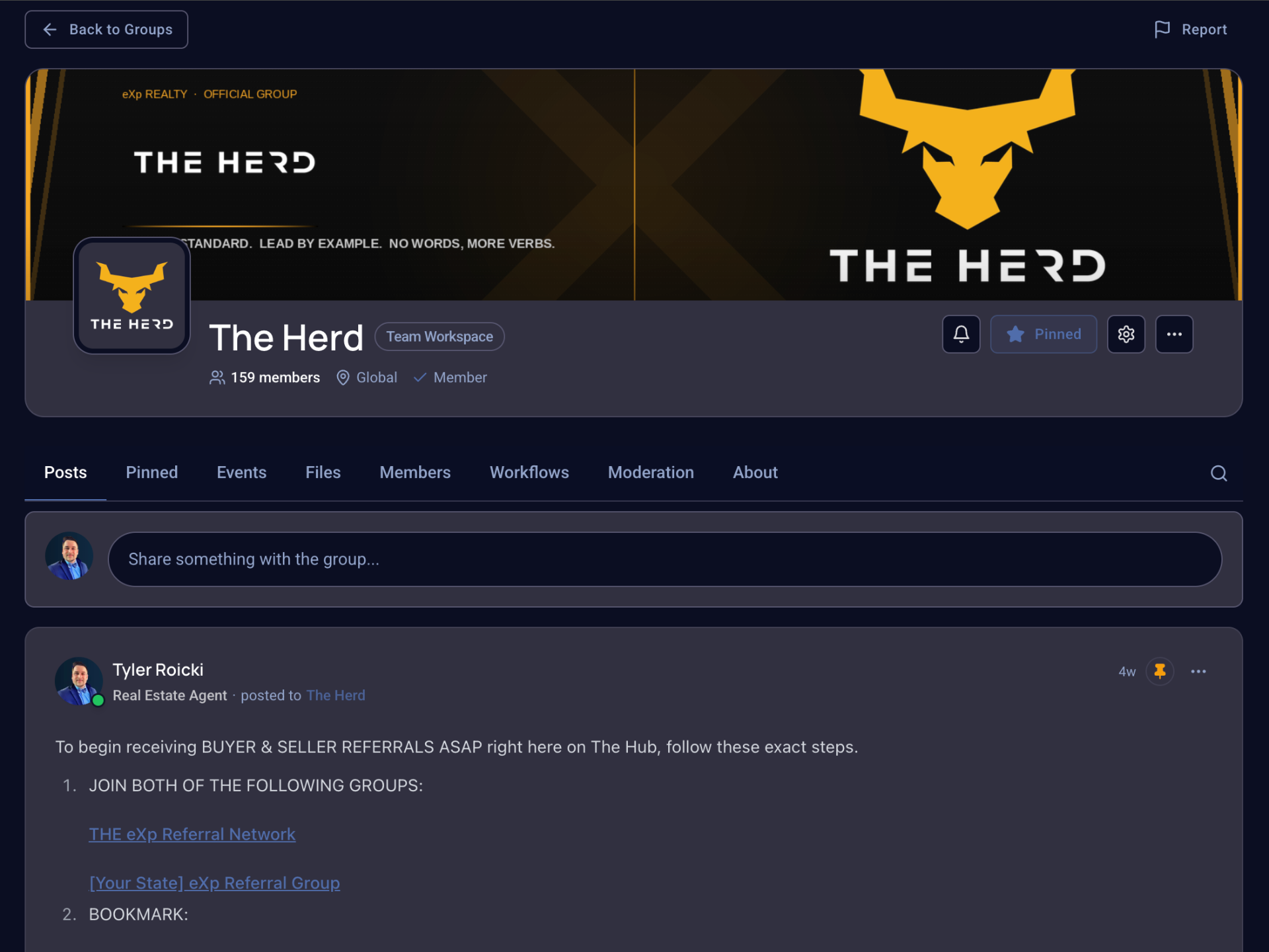 Members Only Group & Chat screenshot